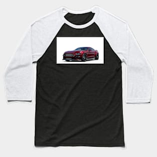 Mustang RTR Cartoon Baseball T-Shirt